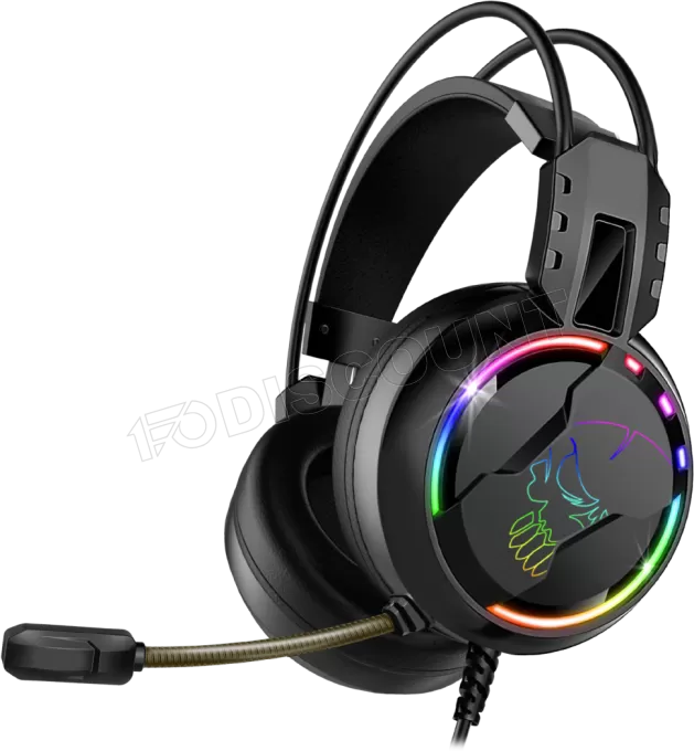 Casque Gamer filaire Spirit of Gamer Pro H7 RGB (Noir)