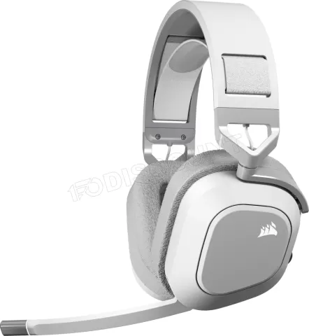 Photo de Casque Gamer sans fil Corsair HS80 Max (Blanc)