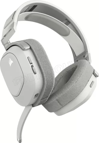 Photo de Casque Gamer sans fil Corsair HS80 Max (Blanc)