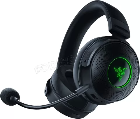 Photo de Casque Gamer sans fil Razer Kraken V3 Hypersense (Noir)