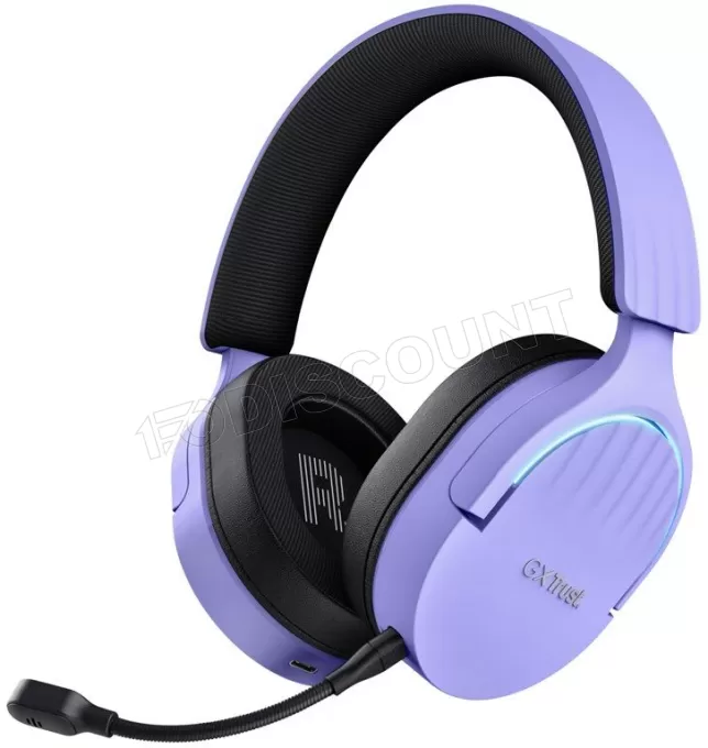 Casque Gamer sans fil Trust GXT 491 Fayzo (Violet)