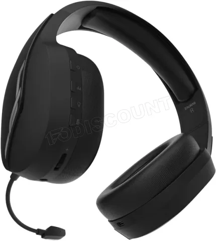 Photo de Casque Gamer sans fil Zalman HPS700W (Noir)