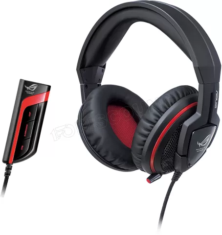 Casque Micro Gamer sans fil Asus Rog Strix 7.1 (Noir/Orange) à prix bas