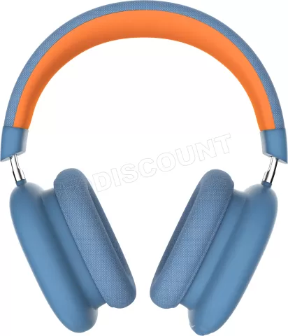 Photo de Casque Micro Bluetooth T'nB Bounce (Bleu/Orange)