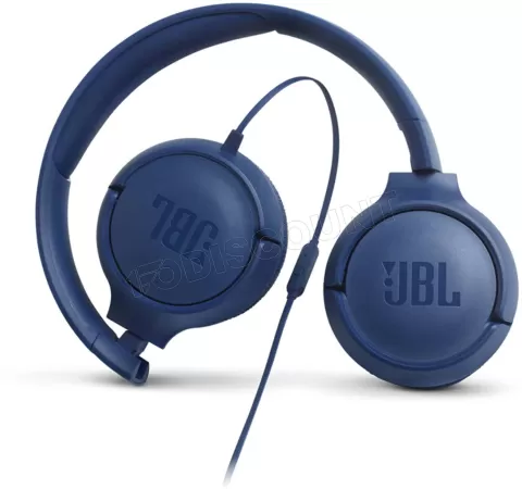 Photo de Casque Micro filaire JBL Tune 500 (Bleu)