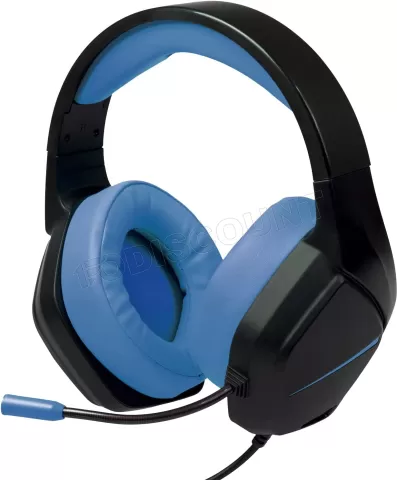 Photo de Casque Micro Gamer OnLan CM-5 (Noir/Bleu)