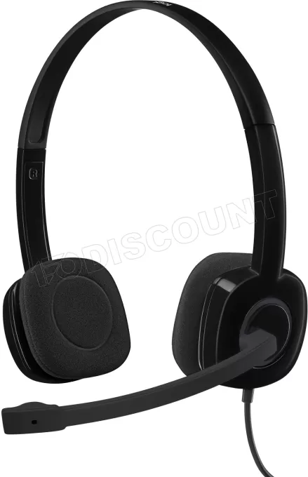 Casque Micro Logitech H151 Stereo (Noir)