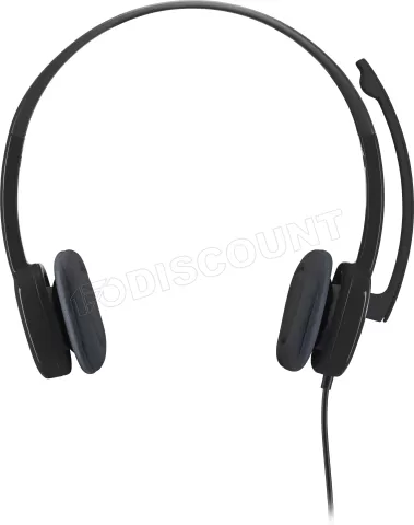 Photo de Casque Micro Logitech H151 Stereo (Noir)