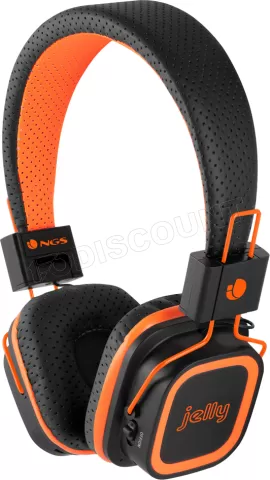 Casque Micro Sans Fil Bluetooth NGS Artica Jelly Orange prix bas