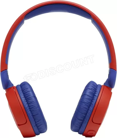 Photo de Casque sans fil pour enfants JBL JR310BT (Rouge/Bleu)