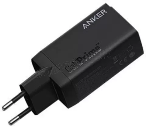 Photo de Chargeur secteur Anker 735 GaNPrime 1x USB-A + 2x USB-C 65W (Noir)