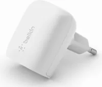 Photo de Chargeur secteur Belkin BoostCharge - 1x USB-C 20W (Blanc)