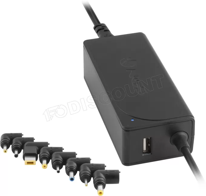 Chargeur universel NGS pour ordinateur portable 45W (8 embouts)