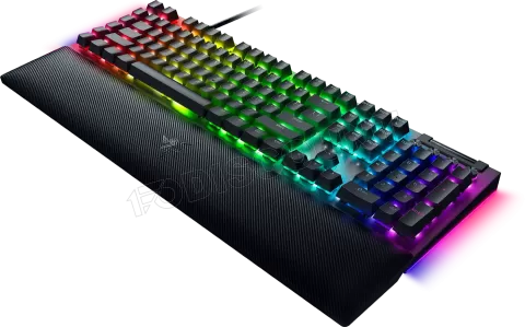 Photo de Clavier filaire Gamer mécanique (Razer Green) Razer BlackWidow V4 RGB (Noir)