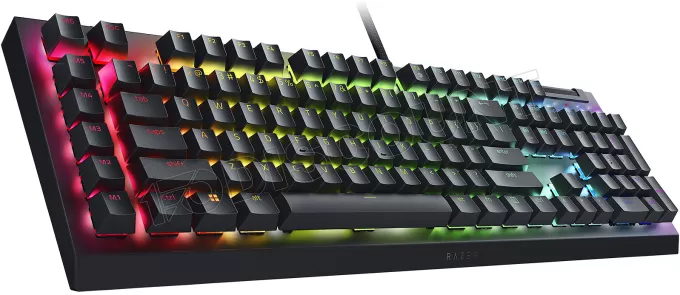 Clavier filaire Gamer mécanique (Razer Green) Razer BlackWidow V4 X RGB (Noir)