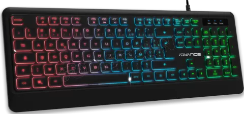 Photo de Clavier Gamer Advance GTA 220 RGB (Noir)