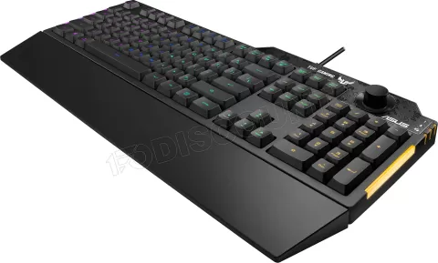 Photo de Clavier Gamer Asus Tuf Gaming K1 RGB (Noir)