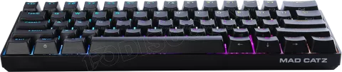 Photo de Clavier Gamer Mad Catz S.T.R.I.K.E. 6 TKL RGB (Noir)