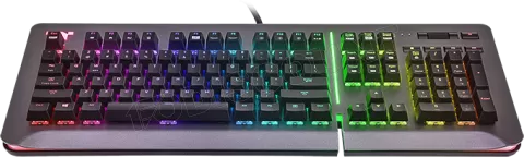 Photo de Clavier Gamer mécanique (Cherry MX Silver) Thermaltake Level 20 RGB (Gris)