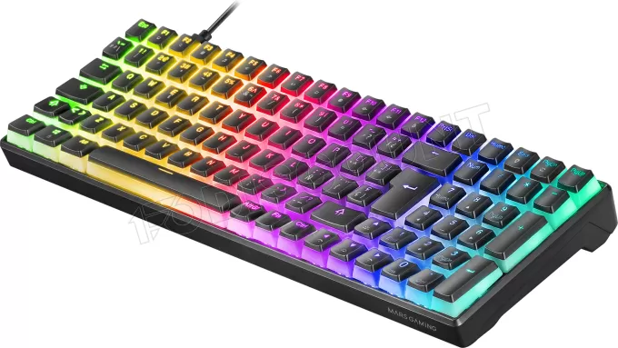 Clavier Gamer mécanique (Outemu Brown Switch) Mars Gaming MKUltra RGB (Noir)