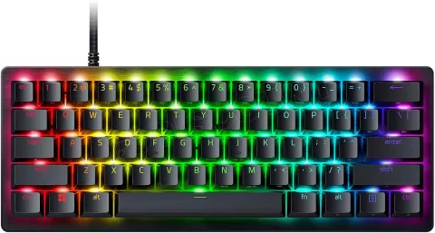 Photo de Clavier Gamer mécanique Razer Huntsman V3 X TKL RGB (Noir)