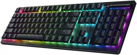 Photo de Clavier Gamer mécanique (Razer Optical Switch Red) Razer DeathStalker V2 Pro RGB (Noir)