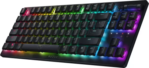 Photo de Clavier Gamer mécanique (Razer Optical Switch Red) Razer  DeathStalker V2 Pro Tenkeyless RGB (Noir)