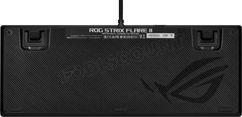 Photo de Clavier Gamer mécanique (Rog NX Red) Asus Rog Strix Flare II RGB (Noir)