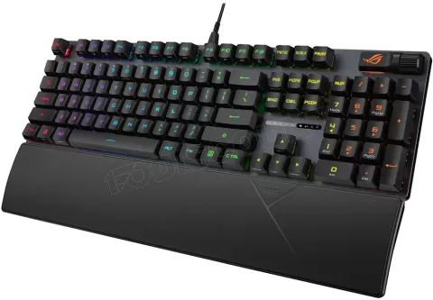 Photo de Clavier Gamer mécanique (Rog RX Red) Asus Rog Strix Scope II RX RGB (Noir)