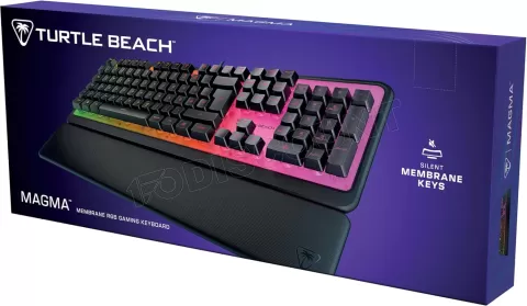 Photo de Clavier Gamer mécanique Turtle Beach Magma RGB (Noir)