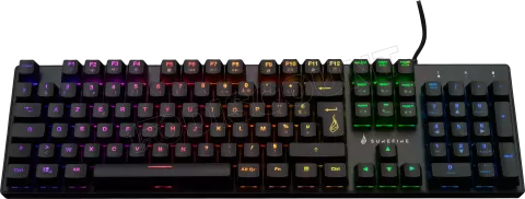 Photo de Clavier Gamer mécanique Verbatim SureFire KingPin M2 RGB (Noir)