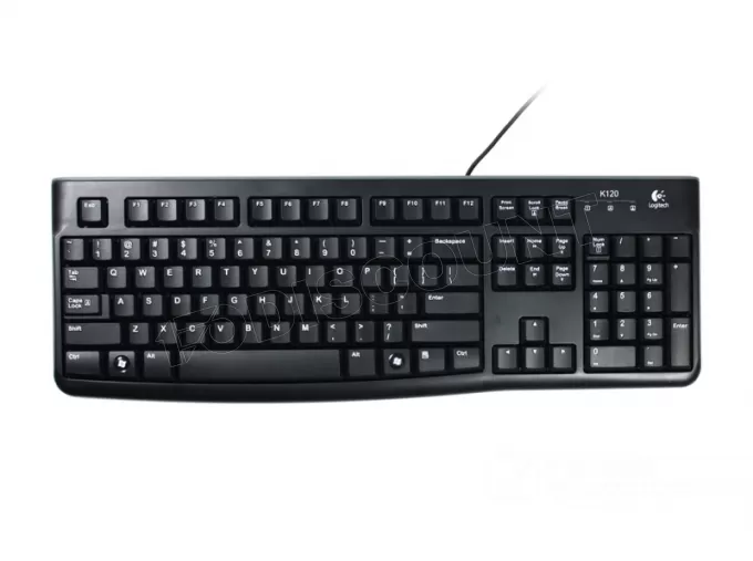 Clavier Logitech K120 USB (OEM) (Noir)