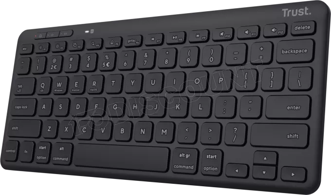 Clavier sans fil Bluetooth Trust Lyra (Noir)