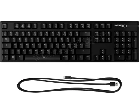 Photo de Clavier sans fil Gamer mécanique (HyperX Red) HyperX Alloy Origins RGB (Noir)