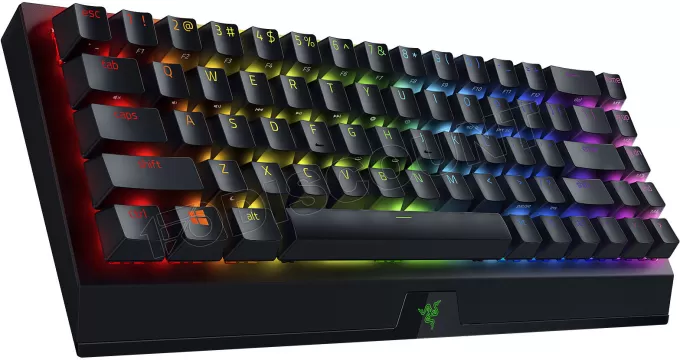 Clavier sans fil Gamer mécanique (Razer Green) Razer BlackWidow V3 Mini HyperSpeed RGB (Noir)