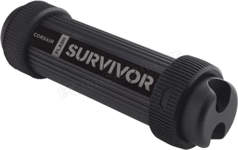 Photo de Clé USB 3.0 Corsair Flash Survivor Stealth - 128Go (Noir)