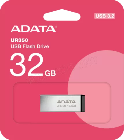 Photo de Clé USB 3.2 Adata UR350 - 32Go (Noir)