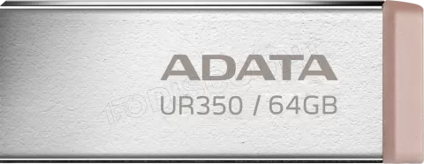 Photo de Clé USB 3.2 Adata UR350 - 64Go (Marron)