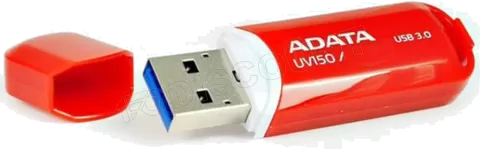 Photo de Clé USB 3.2 Adata UV150 - 64Go (Rouge)