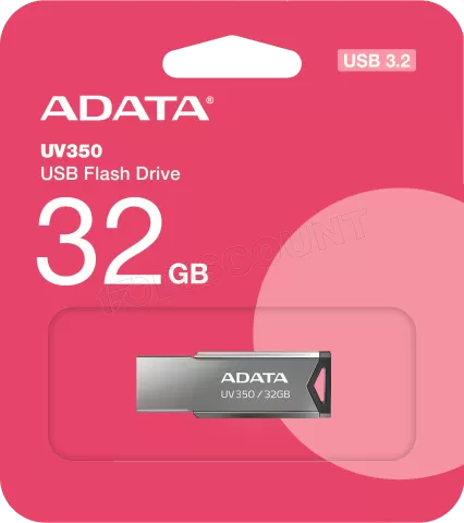 Photo de Clé USB 3.2 Adata UV350 - 32Go (Argent)