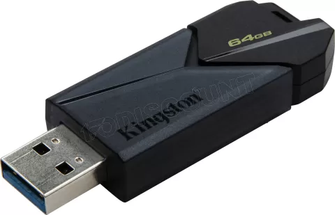 Photo de Clé USB 3.2 Kingston DataTraveler Exodia Onyx - 64Go (Noir)