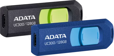 Photo de Clé USB-C 3.2 Adata UC300 - 128Go (Bleu)