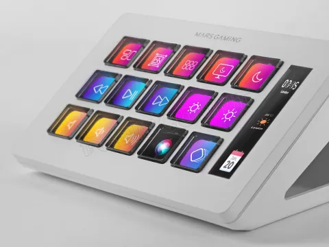 Photo de Console de streaming Mars Gaming Stream Deck Slim MSD-One (Blanc)