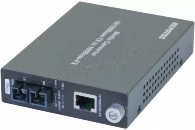 Convertisseur fibre optique 10/100Base-TX/100Base-FX - RJ45/SC Multimode 100FX 15Km