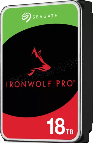 Photo de Disque Dur 3,5" Seagate IronWolf Pro 18To  - S-ATA