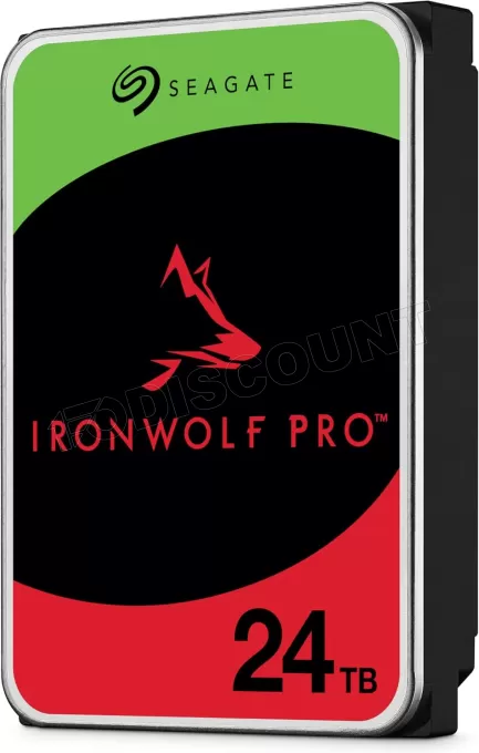 Disque Dur 3,5" Seagate IronWolf Pro 24To - S-ATA