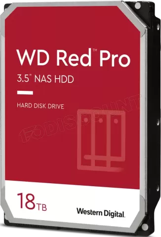 Photo de Disque Dur 3,5" Western Digital Red Pro 18To  - S-ATA