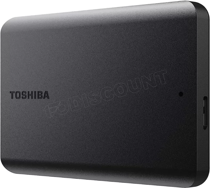 Disque Dur externe Toshiba Canvio Basics 2022 - 4To  (Noir)