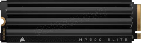 Photo de Disque SSD Corsair MP600 Elite 2To avec dissipateur - NVMe M.2 Type 2280