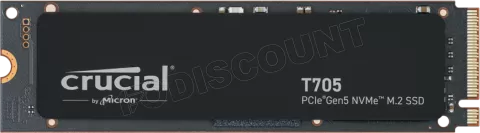 Photo de Disque SSD Crucial T705 2To  - NVMe M.2 Type 2280